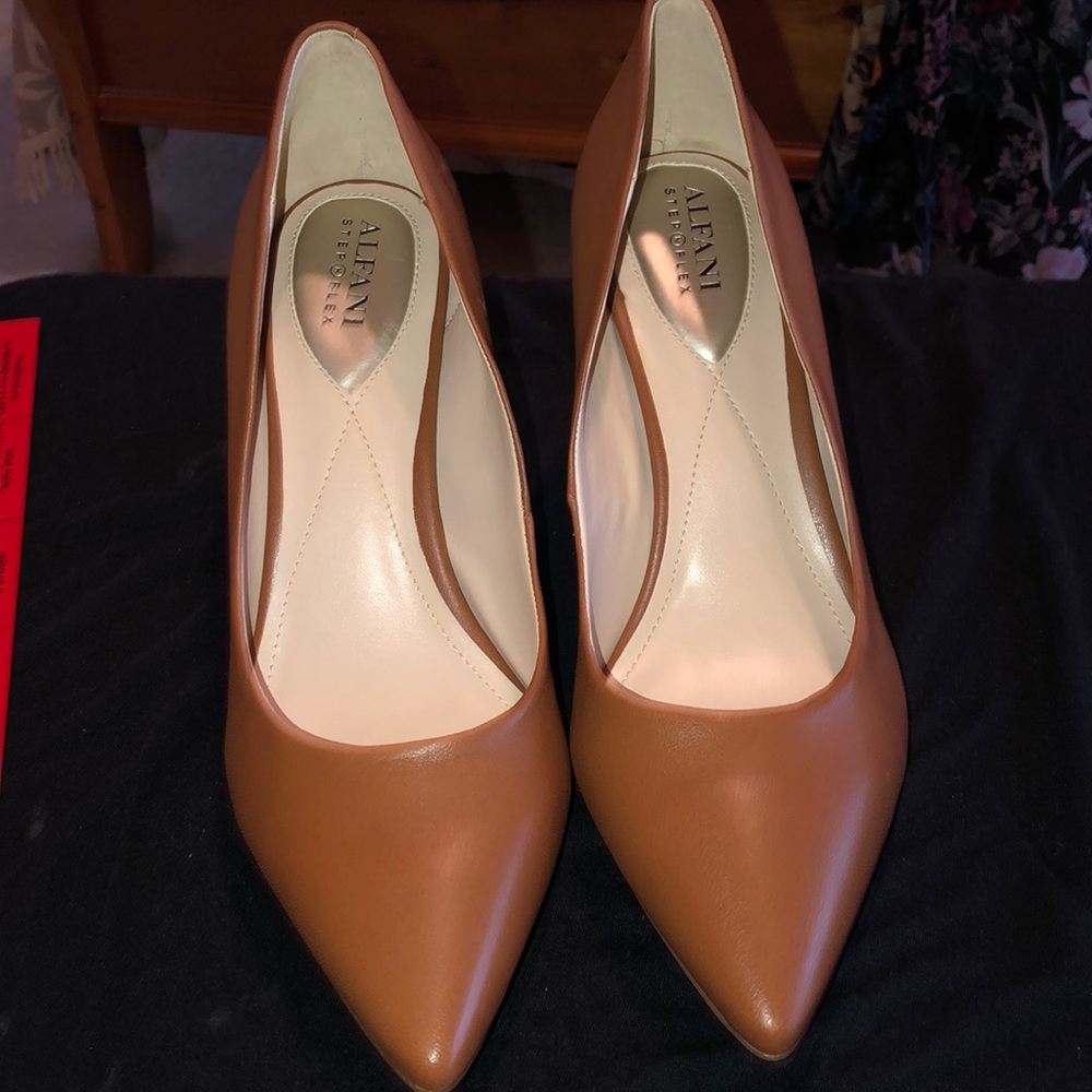 Alfani Leather Dress Pumps